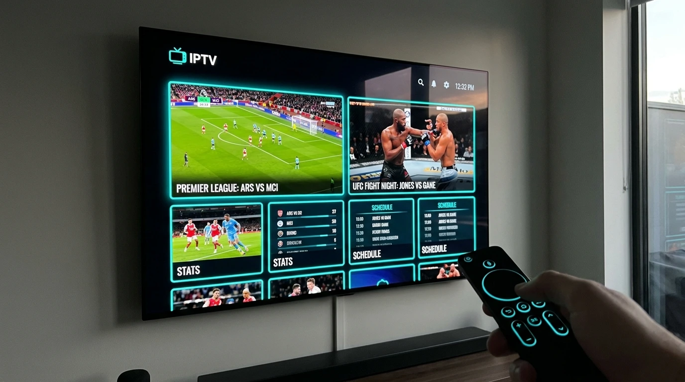 Configuring media player settings to watch live sports IPTV in 60fps