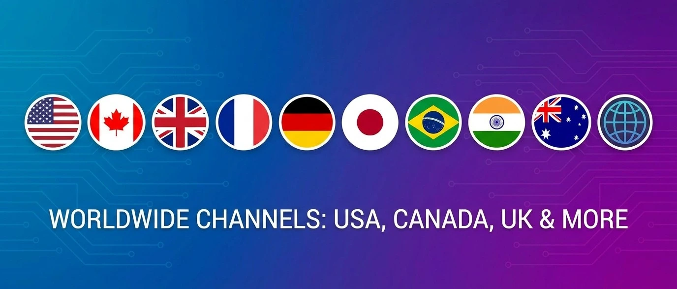 SpaceOTT Official Worldwide IPTV Channels List Live 4K