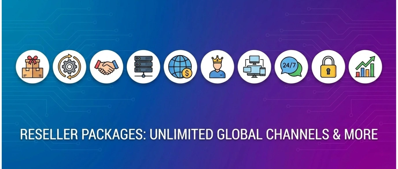 SpaceOTT Reseller Package Complete IPTV Panel