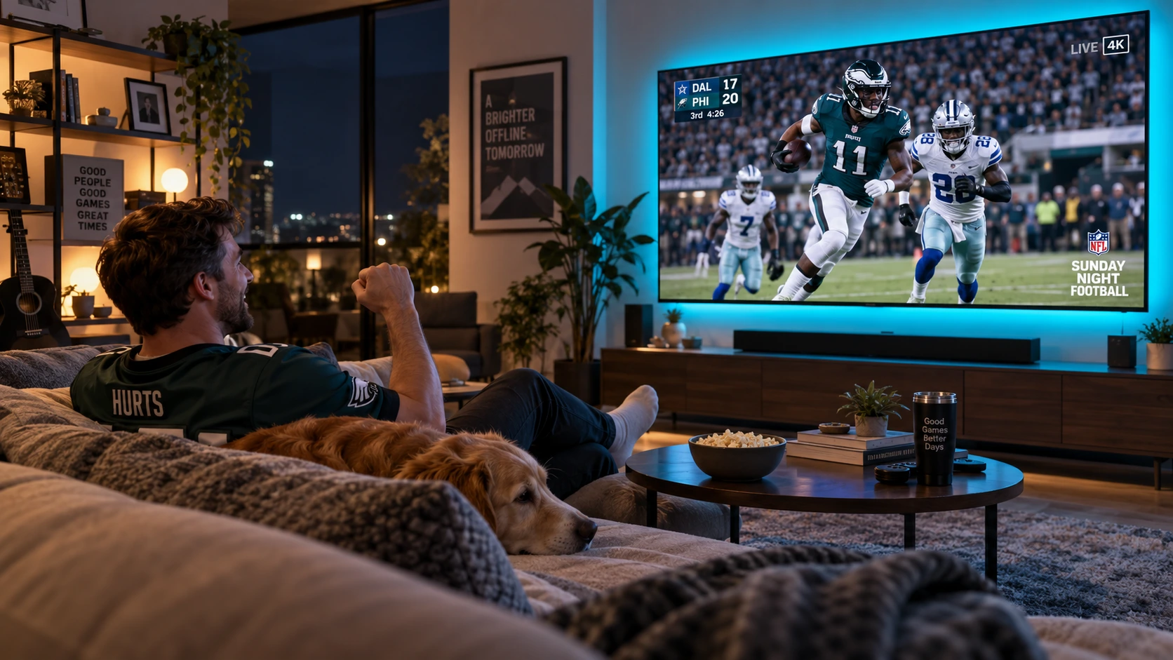 Enjoying smooth 4K live sports on the best iptv for firestick