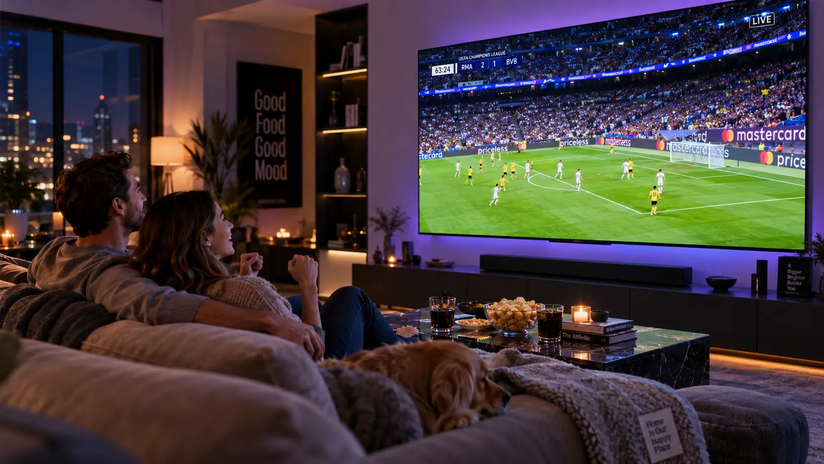 Enjoying smooth 4K live sports after learning how to install IPTV on Smart TV