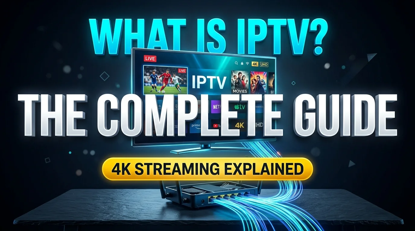 What Is IPTV complete guide and 4K streaming architecture display