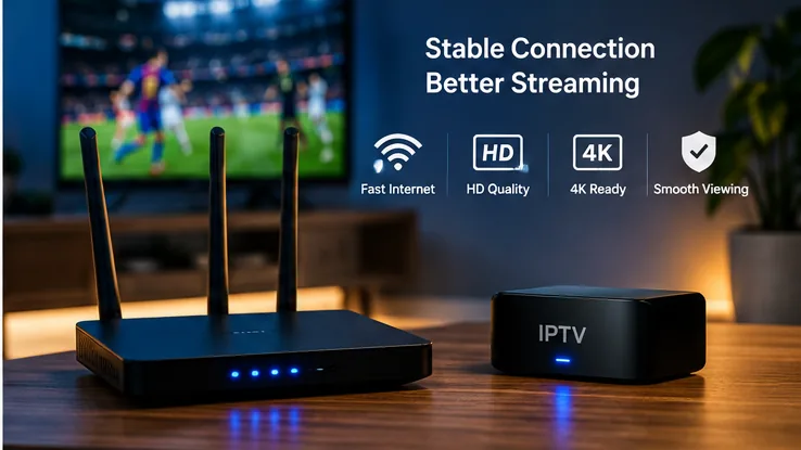 Home network setup for smooth IP TV streaming
